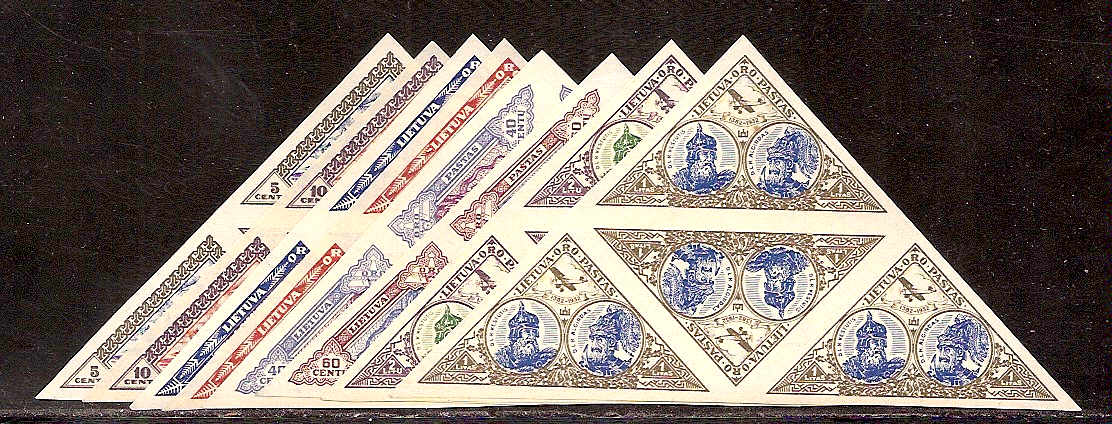 Baltic States Specialized LITHUANIA Scott C63-70 Michel 348-55B 